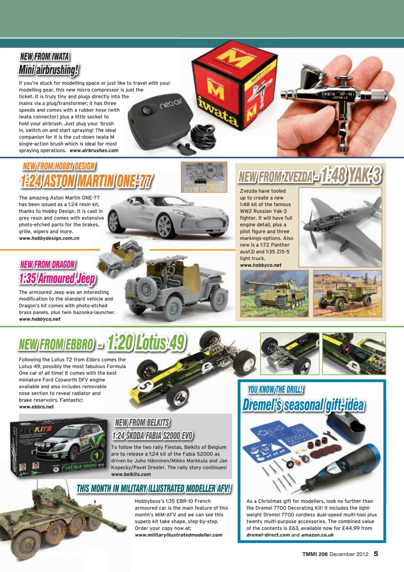 Tamiya Model Magazine 206 (2012-12)